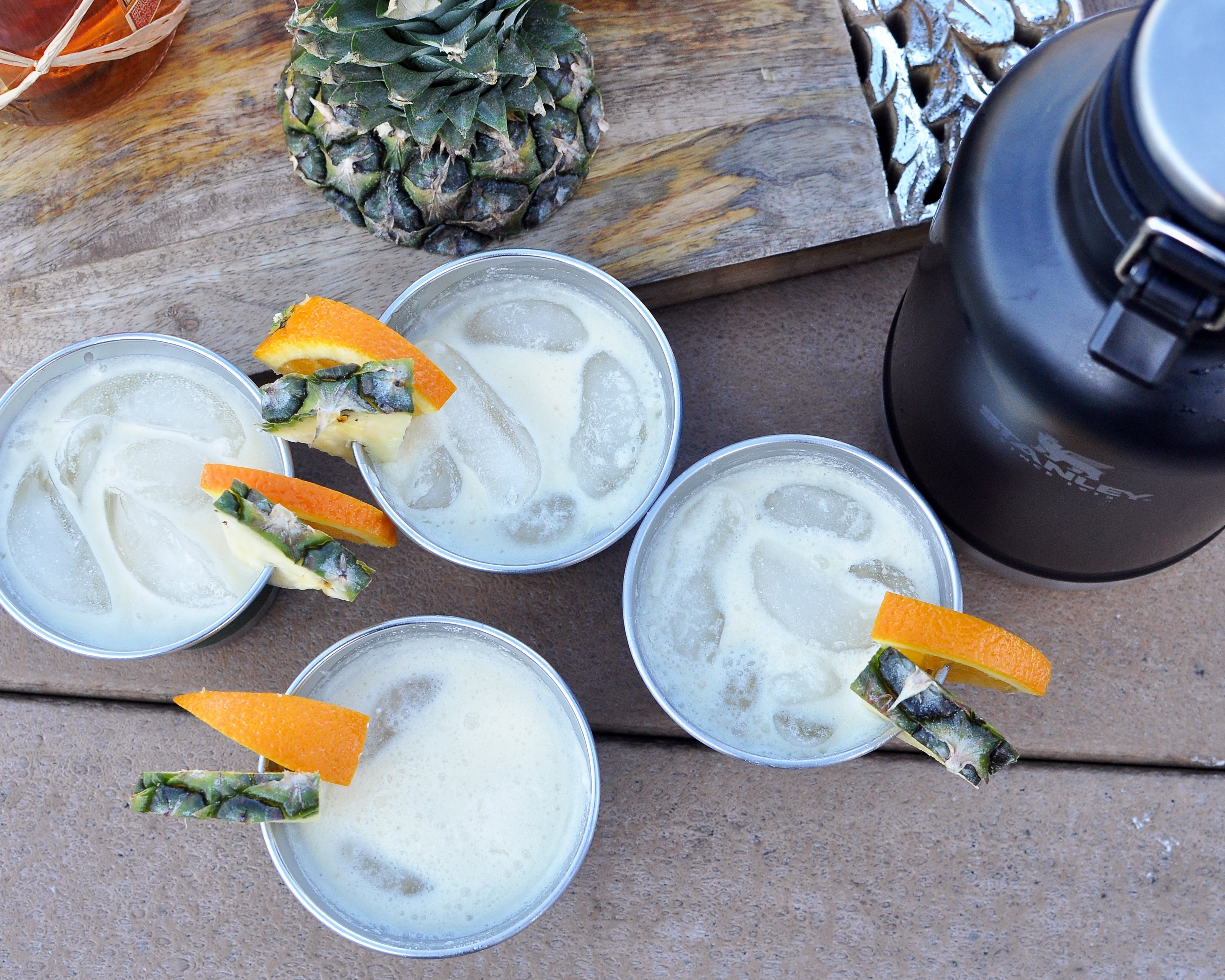 Growler Batch Drink For Mardi Gras: The Painkiller