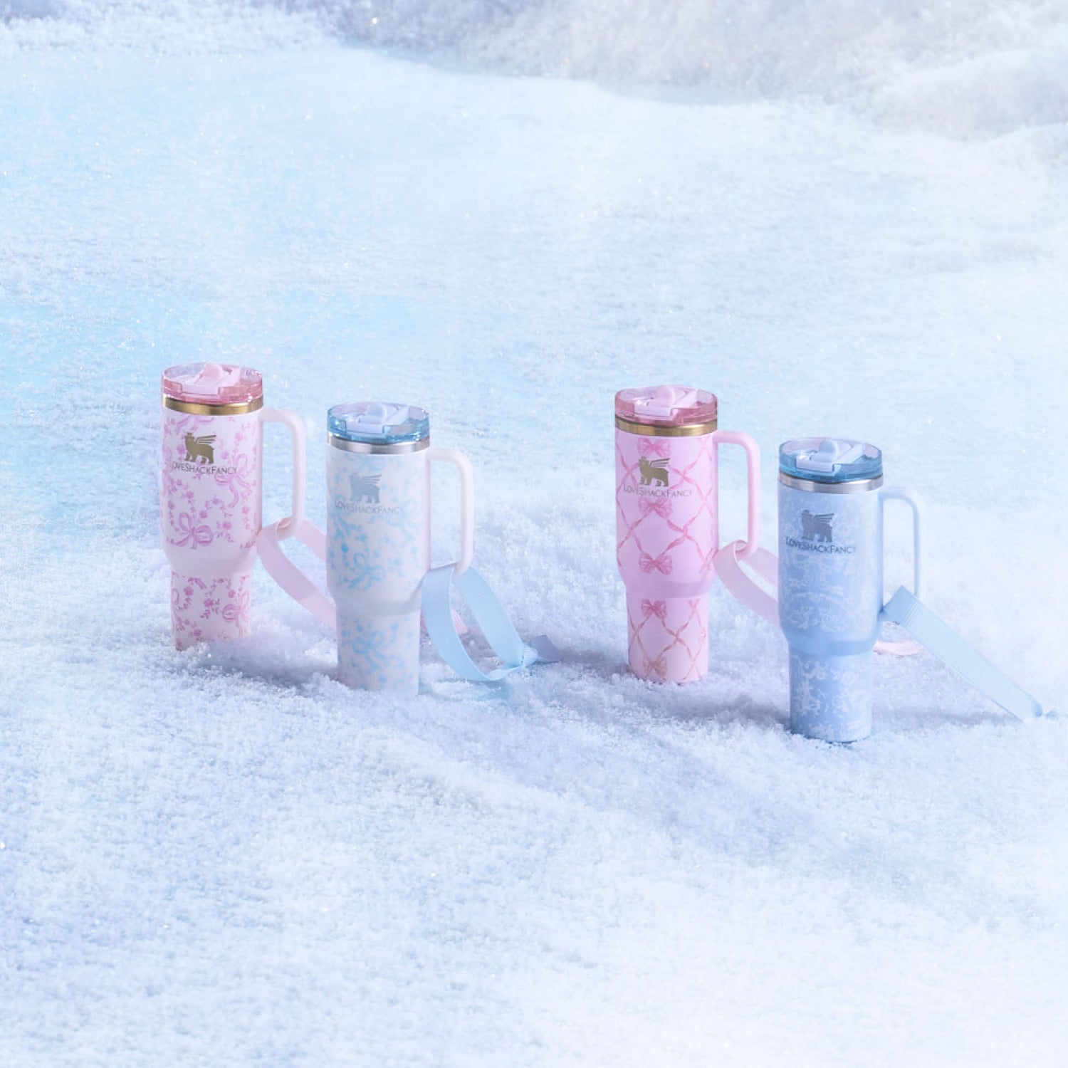 Stanley 1913 x LoveShackFancy Holiday Quencher ProTour Ornament Set