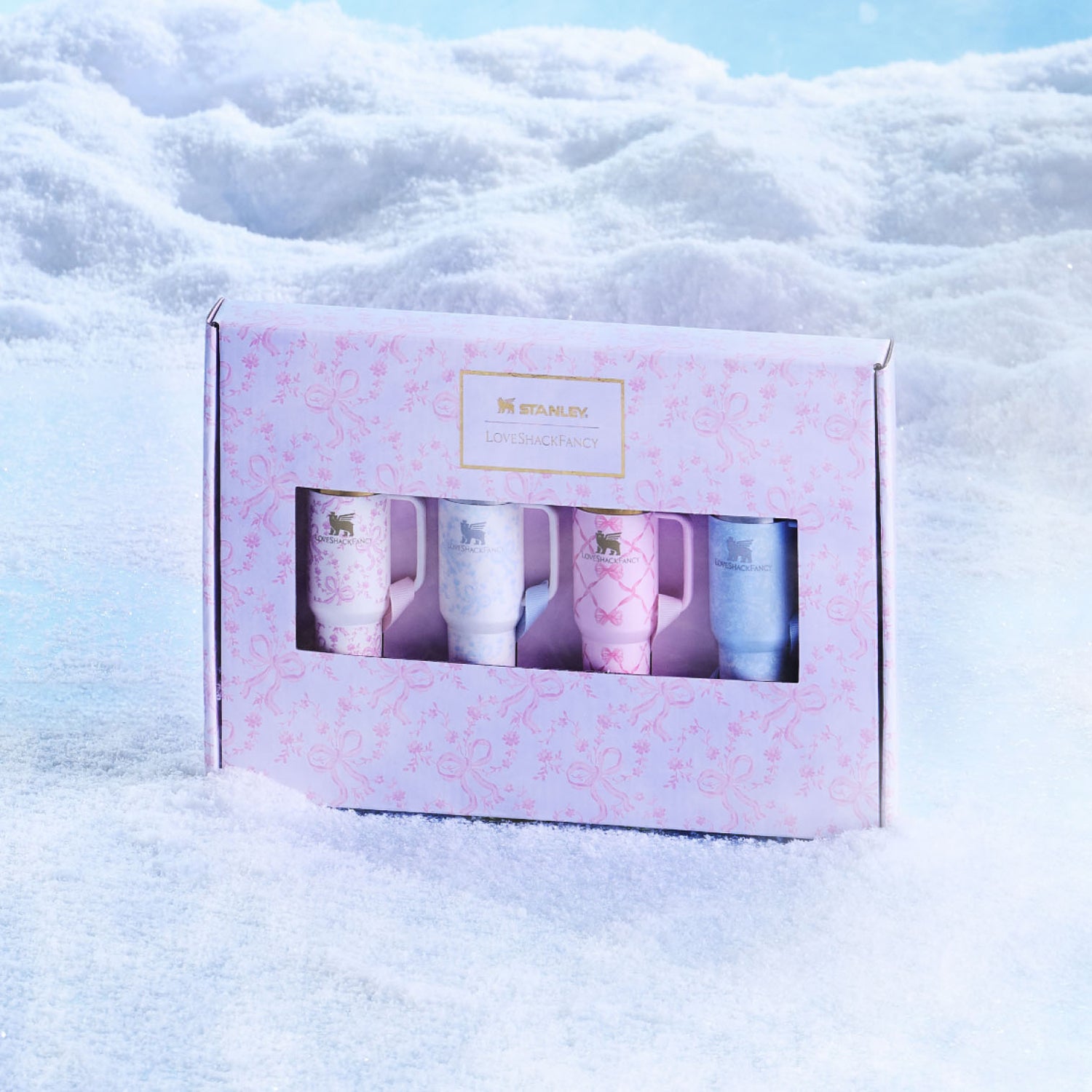 Stanley 1913 x LoveShackFancy Holiday Quencher ProTour Ornament Set