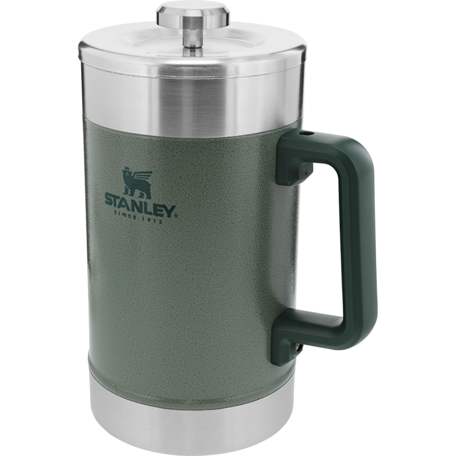 Stanley Stainless Steel Stay Hot French Press in Hammertone Green
