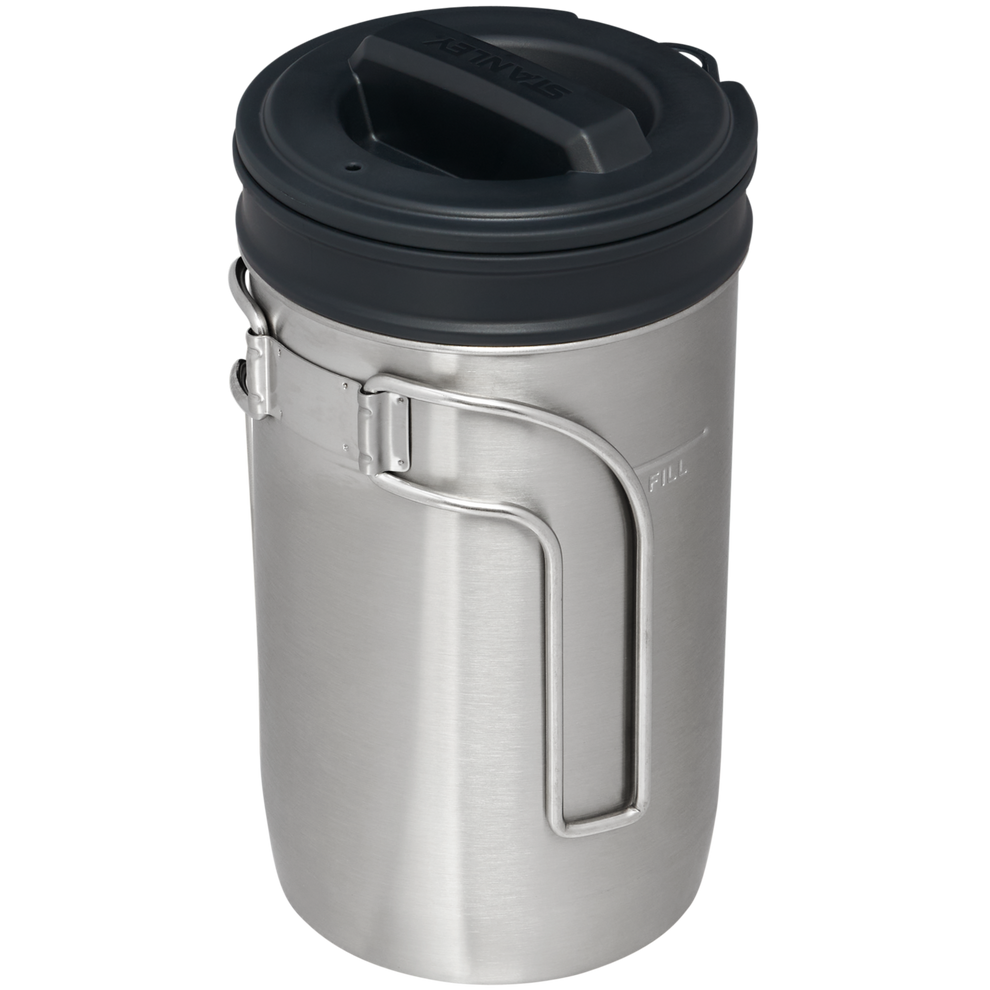 Stanley Adventure All-In-One Boil + Brew French Press 32 OZ In Stainless Steel