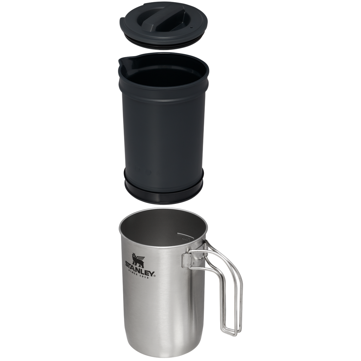 Stanley Adventure All-In-One Boil + Brew French Press 32 OZ In Stainless Steel2