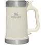 Heavy duty handle Classic Bottle Opener Beer Stein 24OZ in Cream Gloss