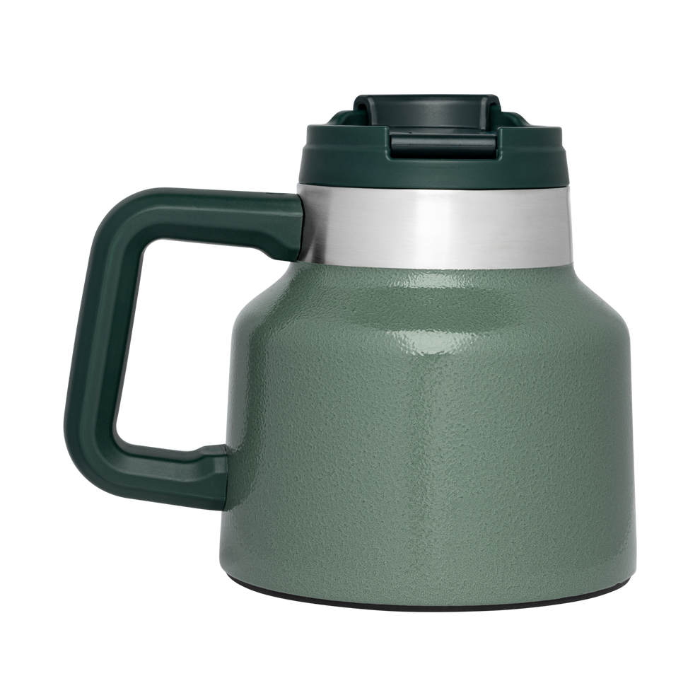 Stanley Adventure 20 oz Stainless Steel mug in Hammertone Green