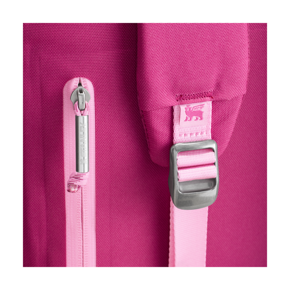 Stanley All Day Madeleine Lunchbox with adjustable backpack straps in Fuchsia