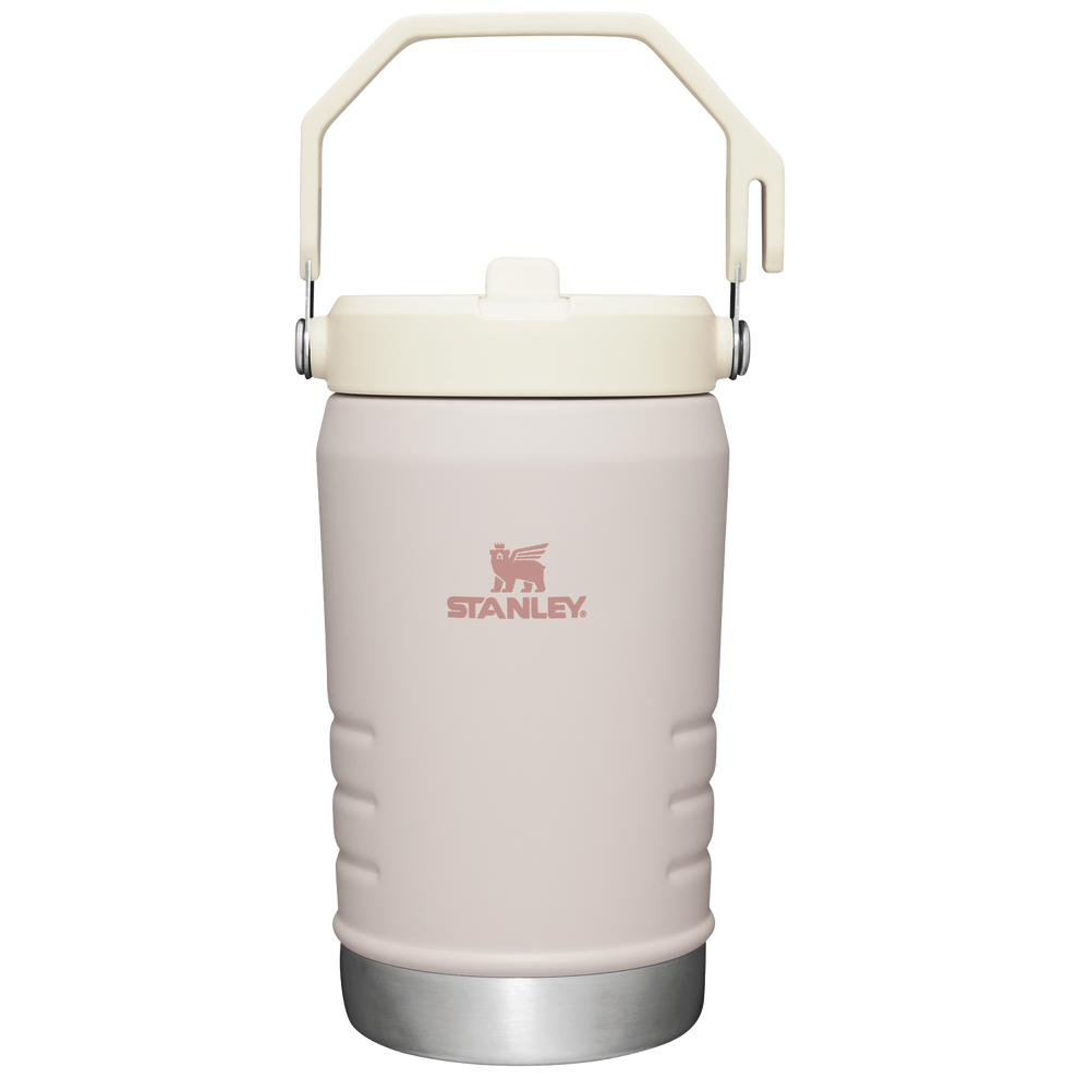 Stanley IceFlow 40 oz Stainless Steel Tumbler in Rose Quartz with Flip Straw Lid