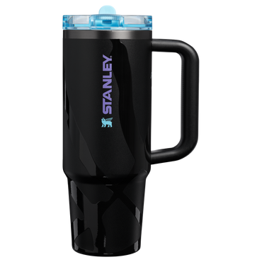 Stanley Caitlin Clark Collab 30 OZ Quencher ProTour Flip Straw Tumbler In Black