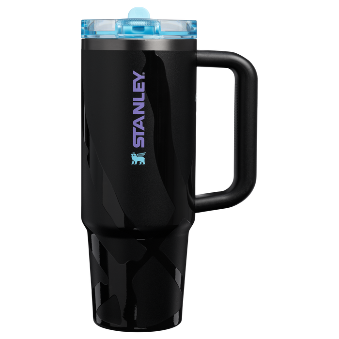 Stanley Caitlin Clark Collab 30 OZ Quencher ProTour Flip Straw Tumbler In Black