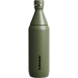 Stanley All Day Slim Water Bottle 20 OZ In Dried Pine Green