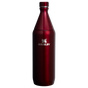 Stanley All Day Slim Water Bottle 34 OZ In Garnet Red Shine Gloss
