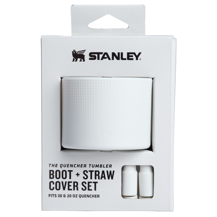 The Stanley Quencher Tumbler Boot For 30 & 20 OZ Cups In  Pale Stone White