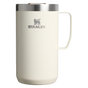 Stanley 24 OZ Everyday Camp Insulated Mug In Cream Gloss White