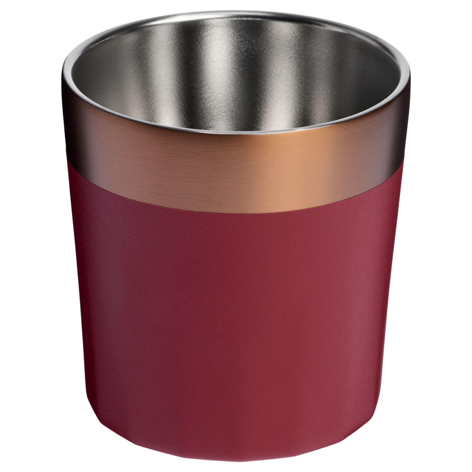 Stanley Lifted Spirits Prismatic Rocks Glass 6 Oz In Gilded Pomegranate Red