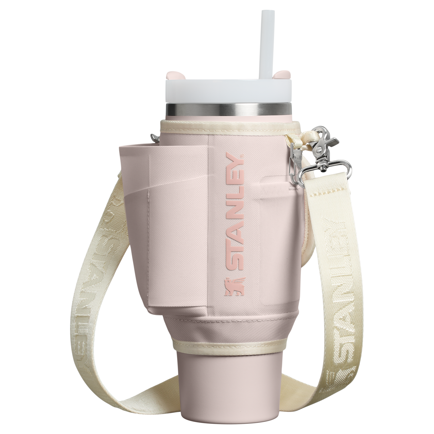 Stanley All Day 30 OZ Quencher Carry All In Rose Quartz