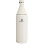 Stanley Leak Proof 34 OZ All Day Slim Bottle  with removable collar in Cream Gloss