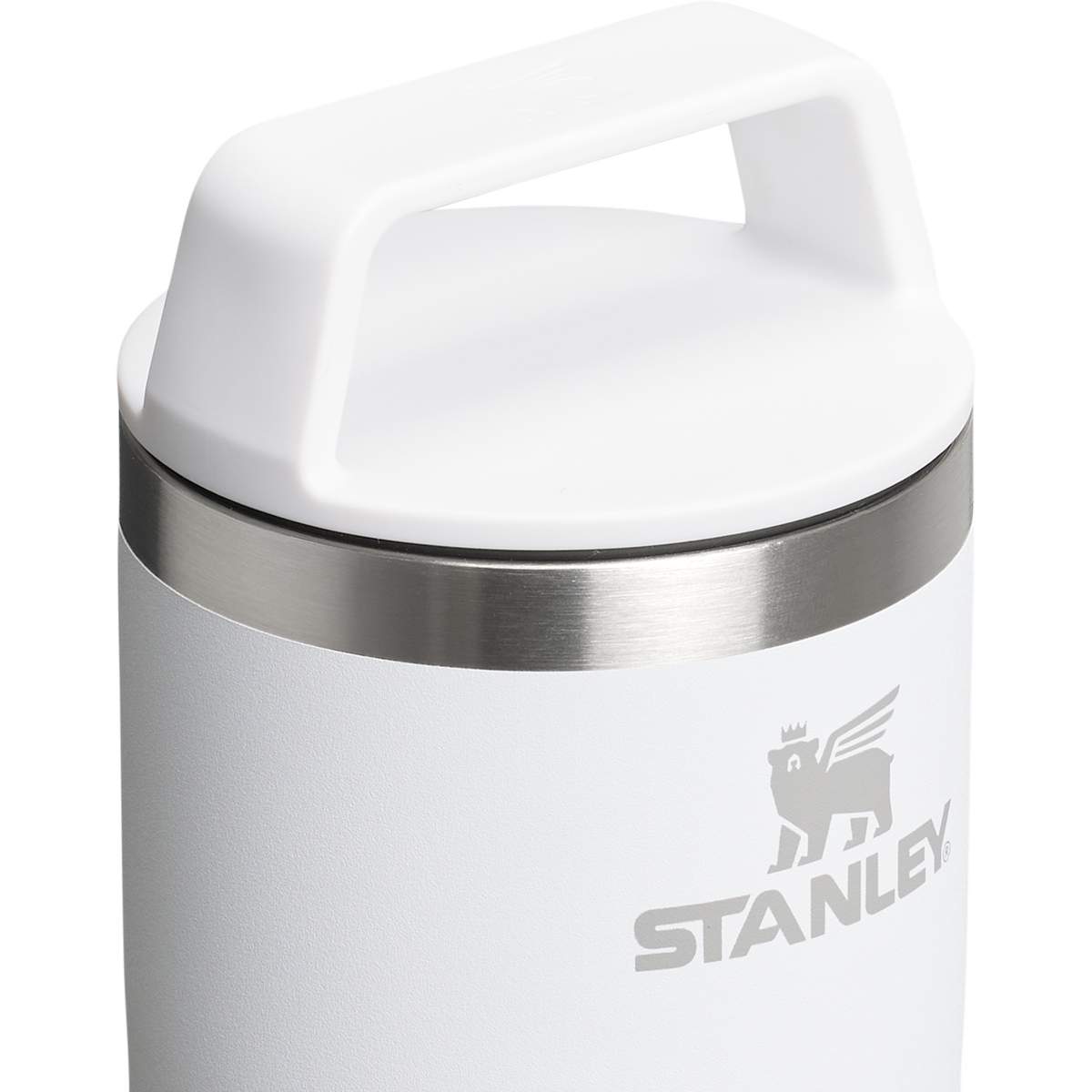 Stanley 20 OZ Cafe-To-Go Insulated Travel Mug in Frost White2