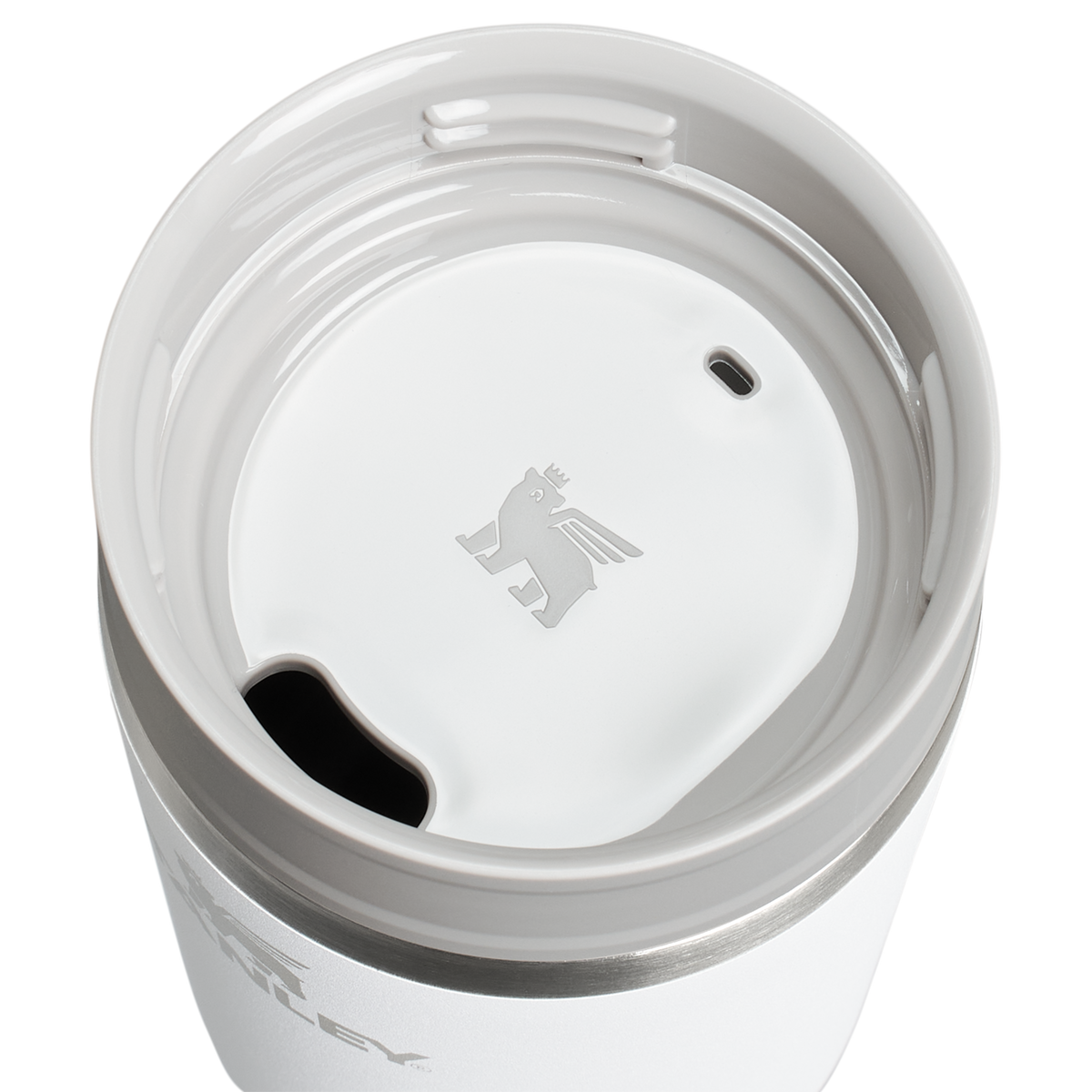 Stanley 20 OZ Cafe-To-Go Insulated Travel Mug in Frost White3