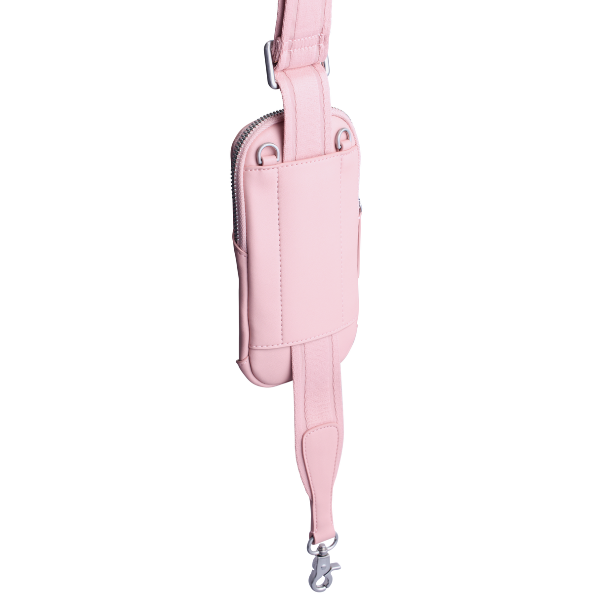 The Stanley Cross Bottle Midi Phone Keys Wallet Case In Rose Quartz Pink3