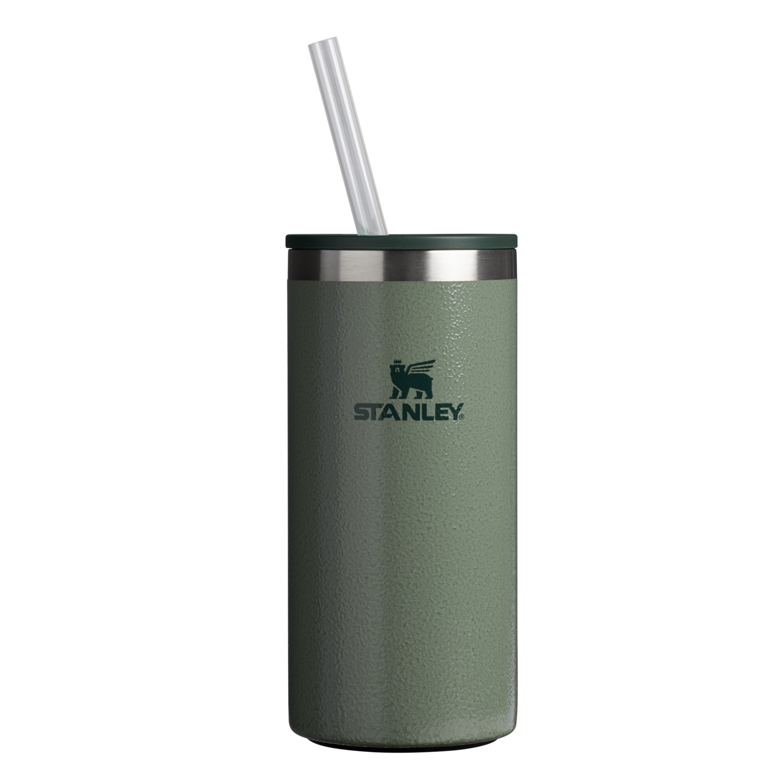 Stanley 15 OZ Everyday Tall Can Cooler Cup In Hammertone Green