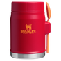 Stanley Heritage Vacuum Food Jar With Spork 14OZ In Chili Red