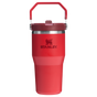Stanley 20 OZ IceFlow Flip Straw Insulated Tumbler In Chili Red