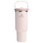 Stanley 40 OZ Ice Flow Flip Straw Insulated Tumbler In Rose Quartz Pink
