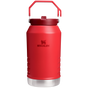 Stanley 96 OZ Stainless Steel IceFlow Slip Straw Water Jug In Chili Red