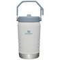 Stanley 40 OZ IceFlow Flip Straw Insulated Water Jug In Fog Grey