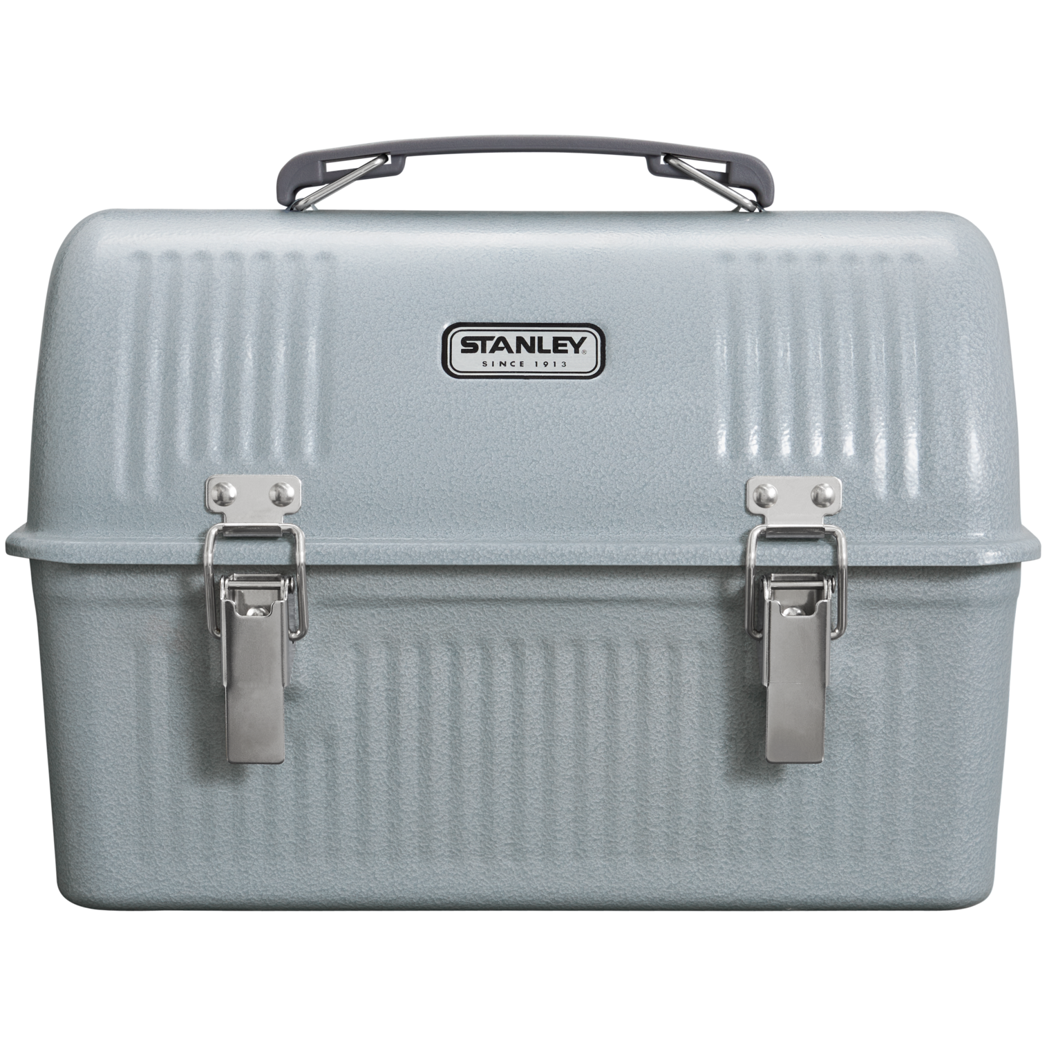 Stanley 
Legendary Classic Metal Lunch Box 10 QT In Hammertone Silver