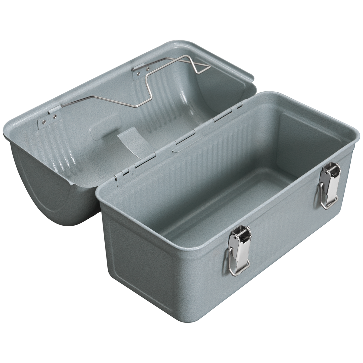 Stanley Legendary Classic Metal Lunch Box 10 QT In Hammertone Silver1