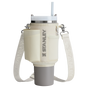 Stanley Carry-All 40 oz Quencher with Detachable Crossbody Straps in Cream 