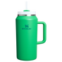 Stanley 64 OZ Stainless Steel Tumbler With Straw In Meadow Green
