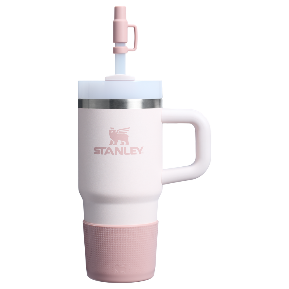 The Quencher H2.O FlowState Tumbler Boot And Straw Cover Pack For 14oz Cup In Pink Dusk