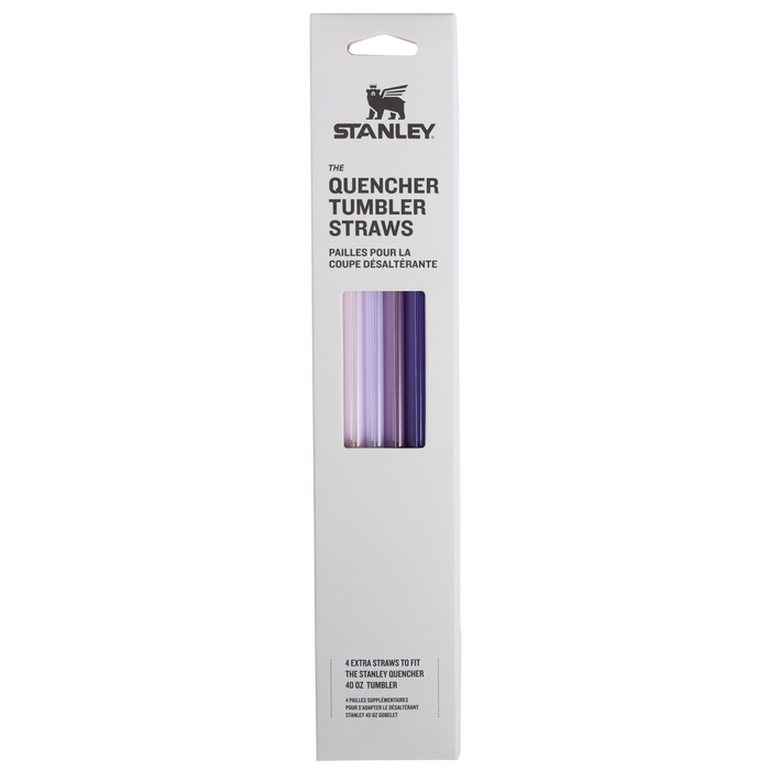 Adventure Quencher Travel Tumbler Straws | 4-Pack