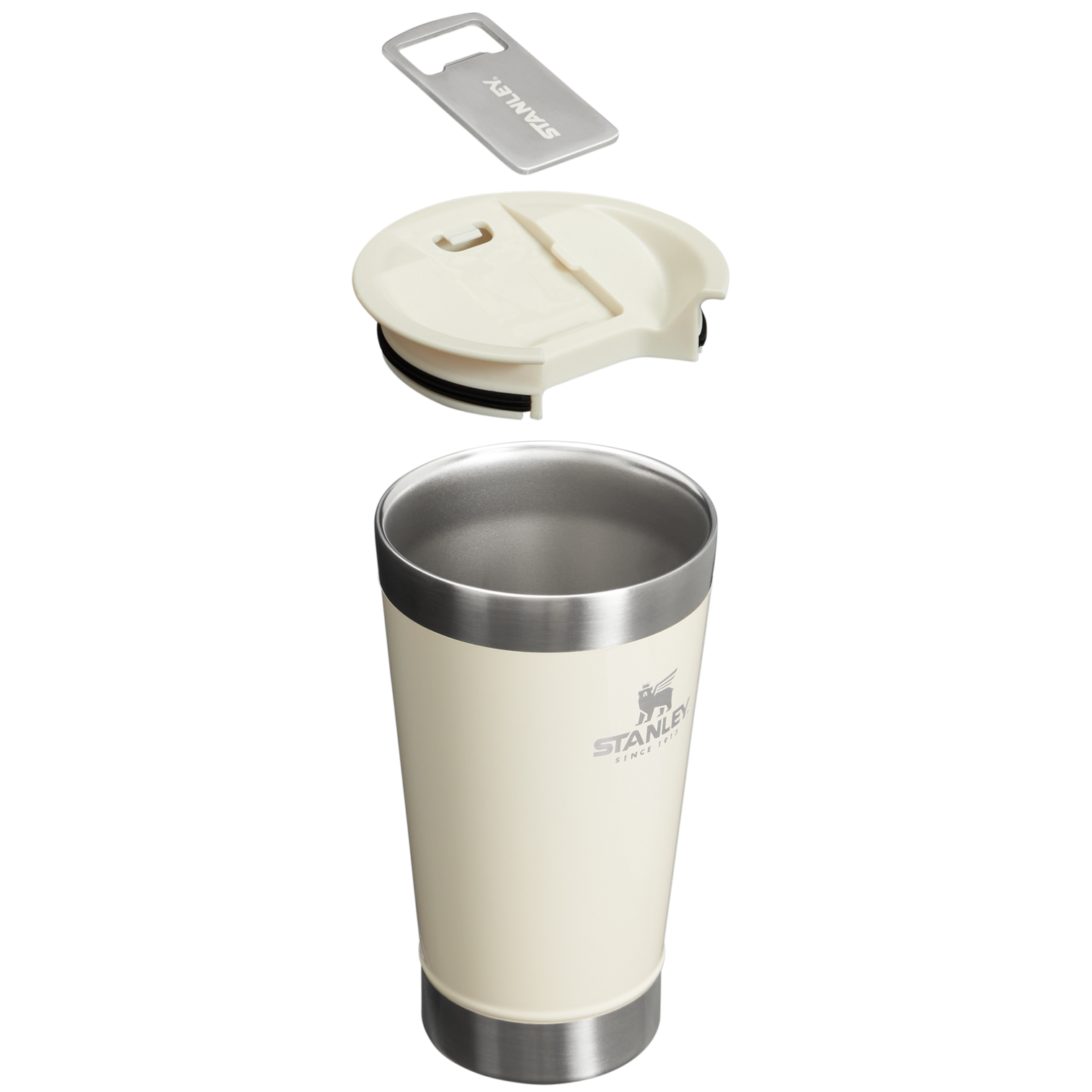 Stanley The Stay-Chill Beer Pint in Cream Gloss