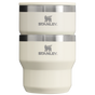 Stanley 10 OZ Stay Hot Stainless Steel Camp Cup In Cream Gloss White