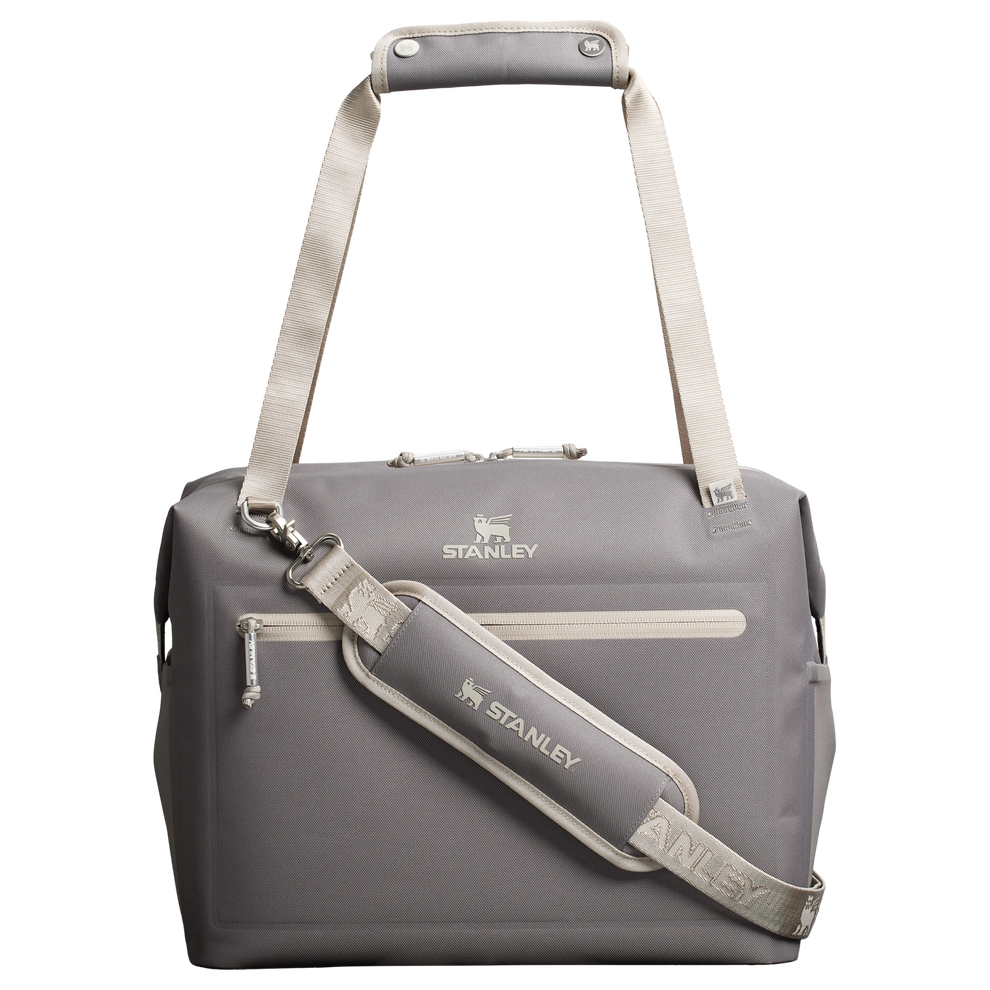 Stanley 20 Quart All Day Julienne Max Soft Sided Cooler In Stone Grey