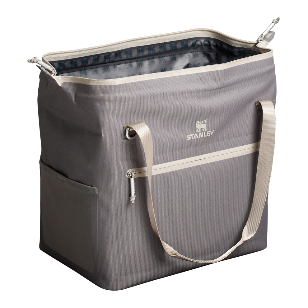 Stanley 20 Quart All Day Julienne Max Soft Sided Cooler In Stone Grey