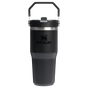 Stanley 14 OZ IceFlow Flip Straw Tumbler In Black