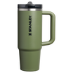 Stanley 30 OZ Quencher Flip Straw ProTour Tumber In Dried Pine Green
