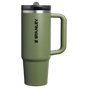 Stanley 30 OZ Quencher Flip Straw ProTour Tumber In Dried Pine Green