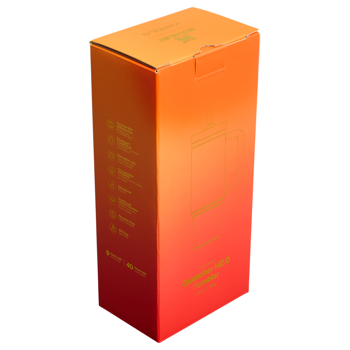 The Stanley 1913 x Karol G Quencher® H2.0 Flowstate™ Tumbler6