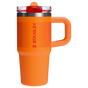 Stanley 14 OZ Quencher ProTour Flip Straw Insulated Tumbler In Goldenrod Orange