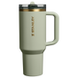 Stanley 40 OZ Quencher ProTour Flip Straw Tumbler In Juniper Green