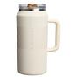 Stanley 64 OZ ProTour FlipStraw Quencher Tumbler In Cream Fade White
