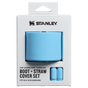 Stanley Quencher Tumbler Boot & Straw Cover In Sky Blue