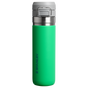 Stanley 24 OZ Quick Flip Water Bottle In Meadow Green
