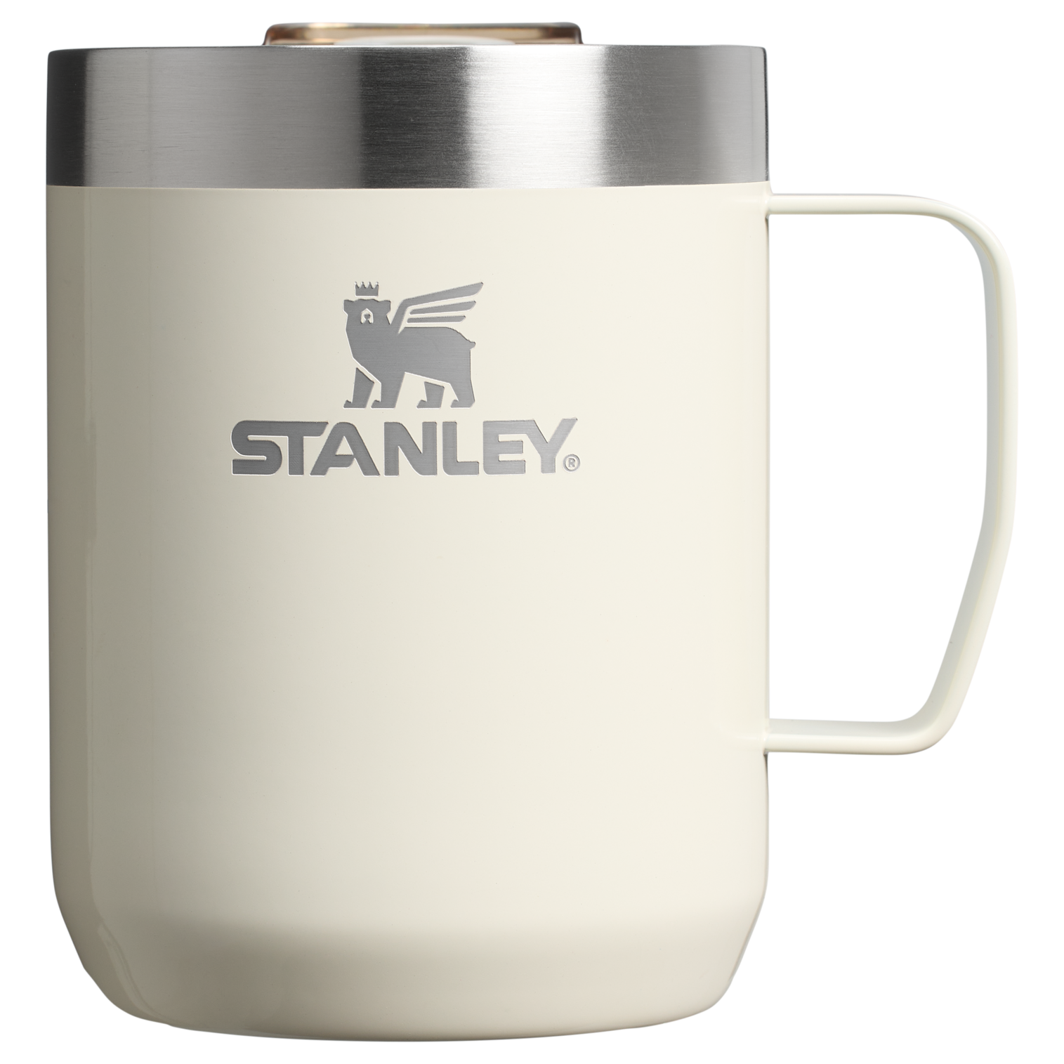 Stanley 8 OZ Everyday Camp Insulated Mug In Cream Gloss White