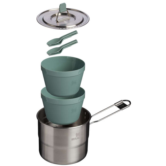 The Wildfare Go Two Bowl Cookset | 8-piece set