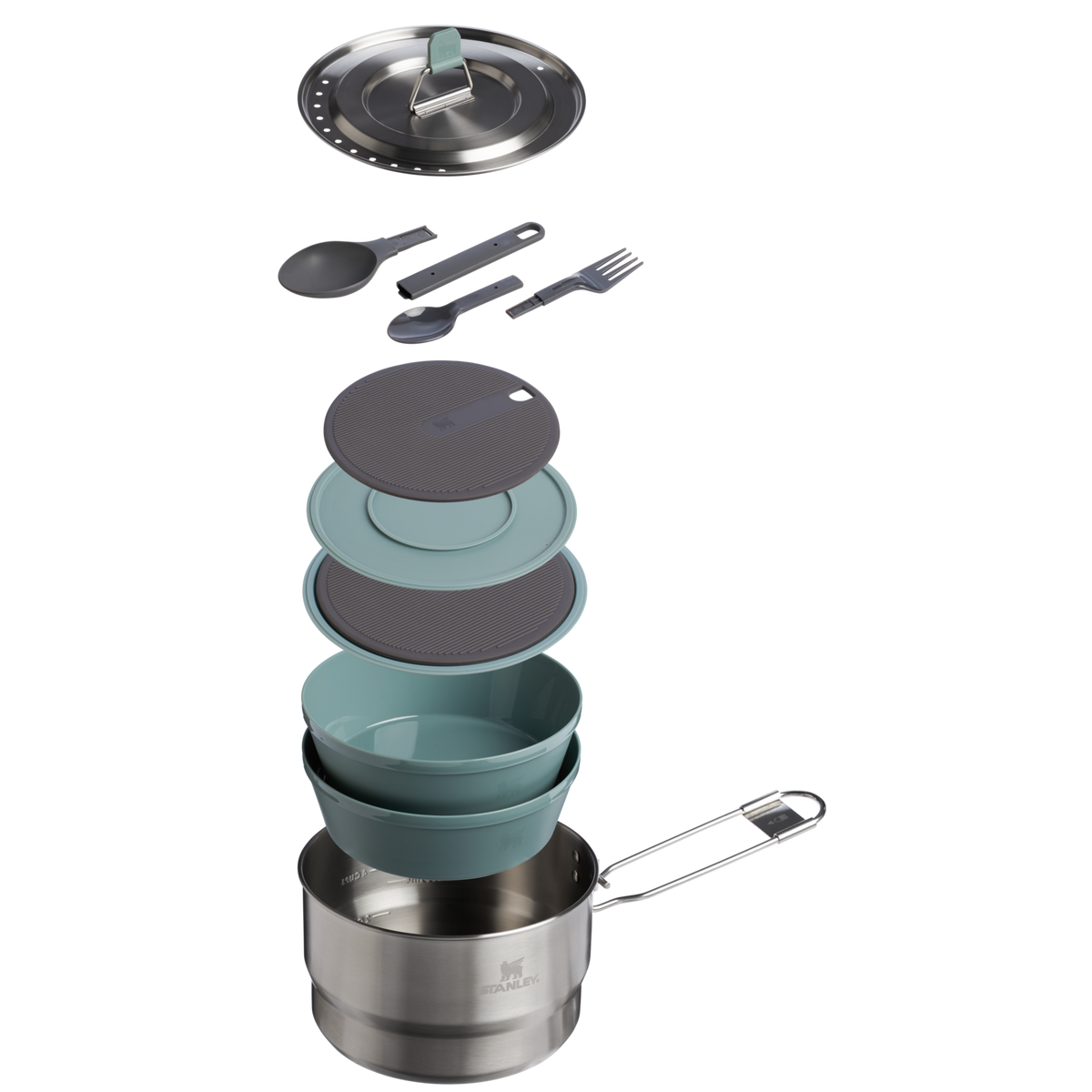 The Wildfare Go Two Bowl Prep & Cook Set 14-piece set